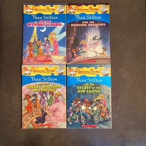 Like New 4 Thea Stilton Books for Children